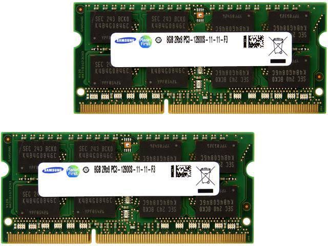 16GB (2 x 8GB) DDR3 1600 (PC3 12800) SO-DIMM Laptop Memory T643091