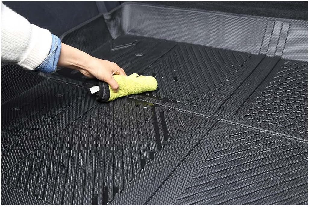 All Weather Rear Cargo Trunk Floor Mat Pack of 2 P9104