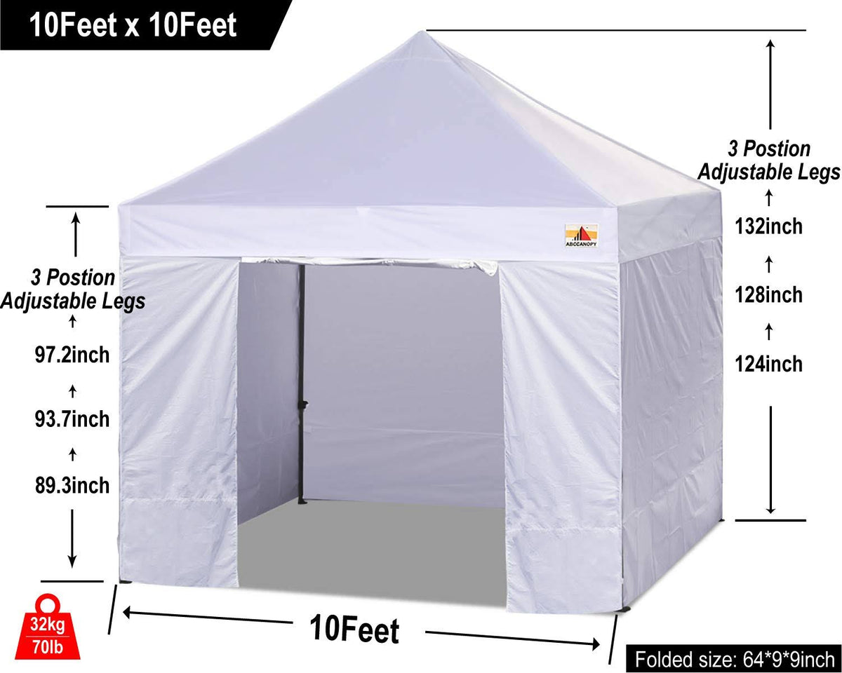 Canopy Tent 10 x 10 Pop Up Commercial Tents L186094