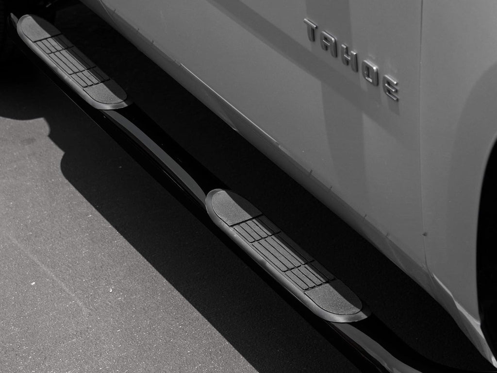 Black Side Step Bars for Ford Super Duty F-350 Regular Cab V7835