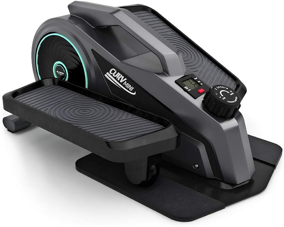 Seated Under Desk Elliptical Trainer with Adjustable Resistance T634986
