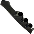 Black Triple Pillar Gauge Pod ABS Plastic for Ford F 150 1997-2001 I23079
