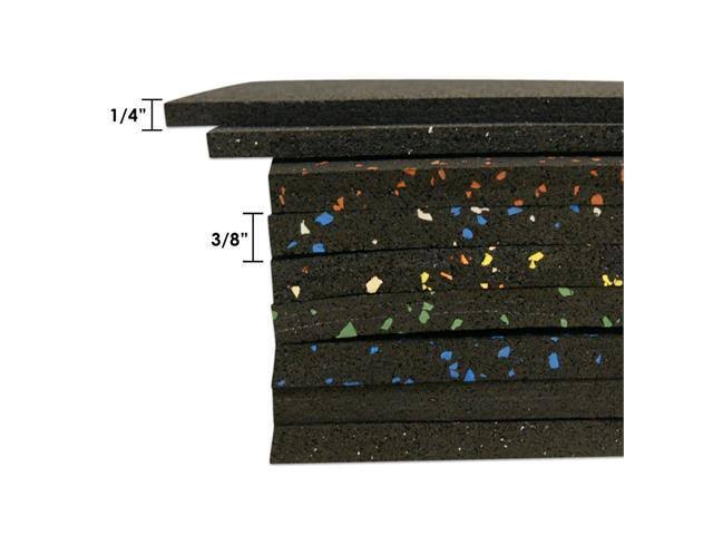 Elephant Bark Candy Corn 4 ft. x 4.5 ft. Rubber Flooring L227