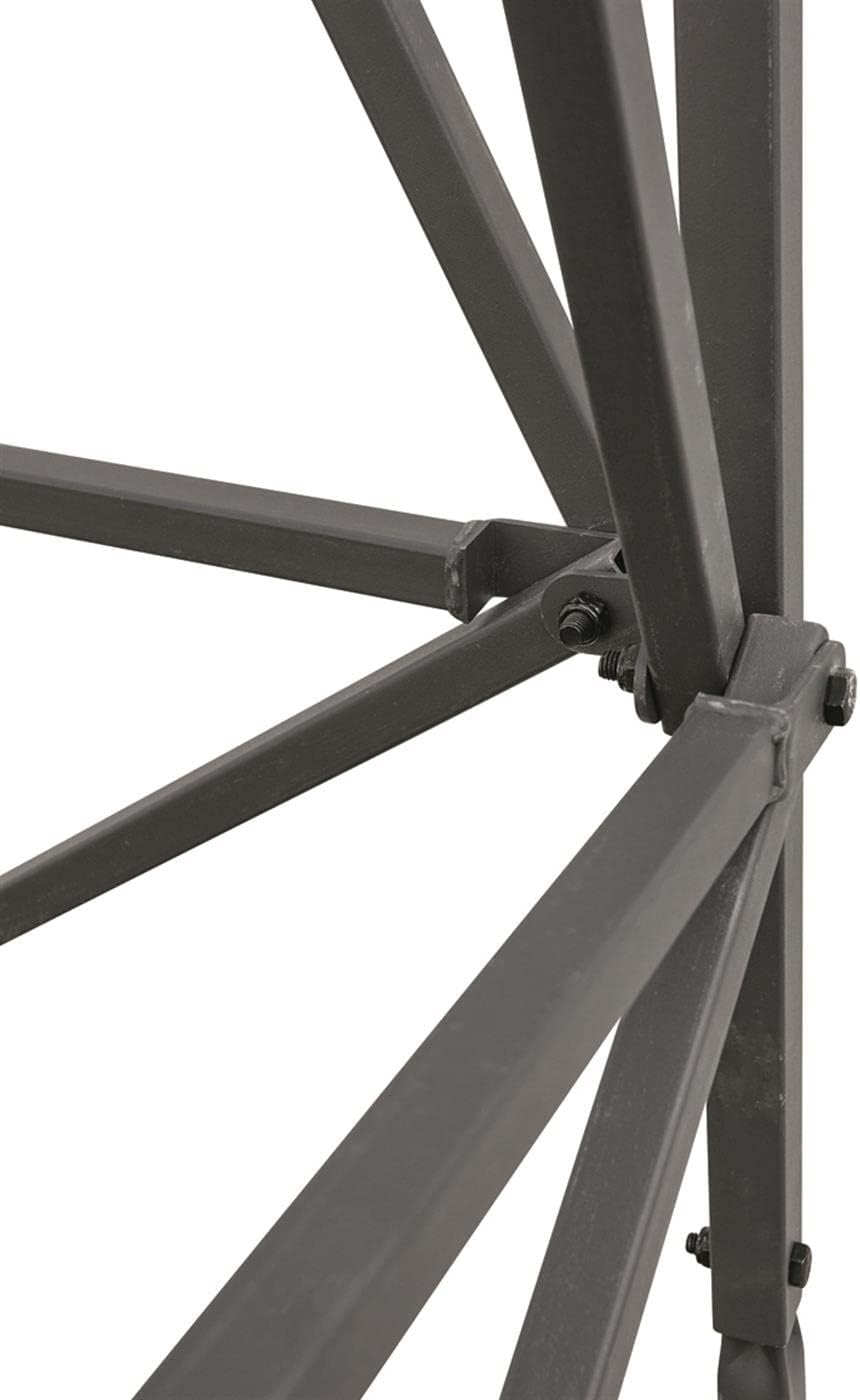 10' Elevated Hunting Tower Platform Climbing Ladder Stand R906922
