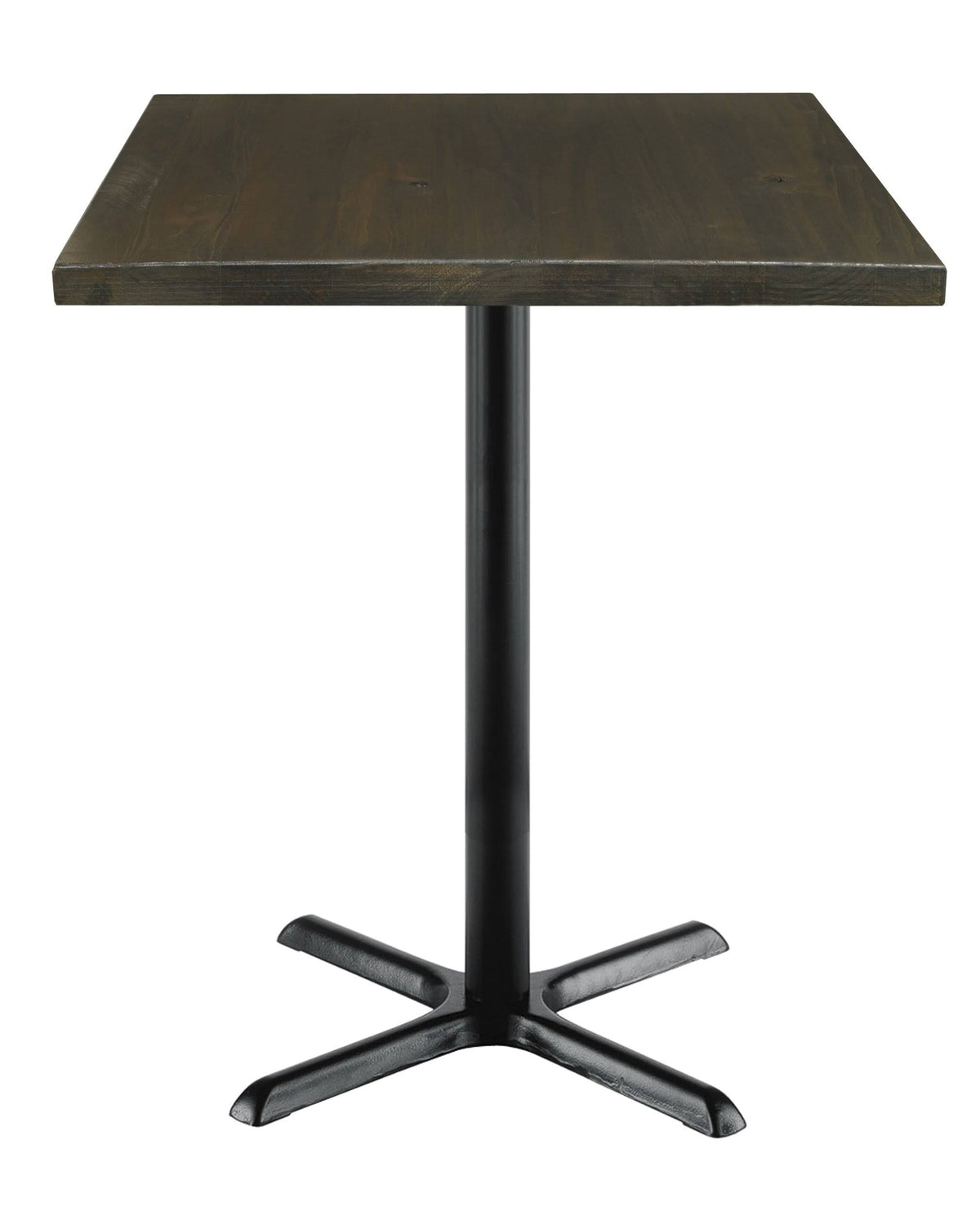 Espresso Wood 30in Square Bistro Table J797