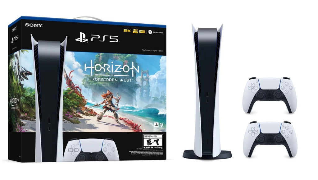 PlayStation 5 Digital Edition Bundle with Extra DualSense Controller U518