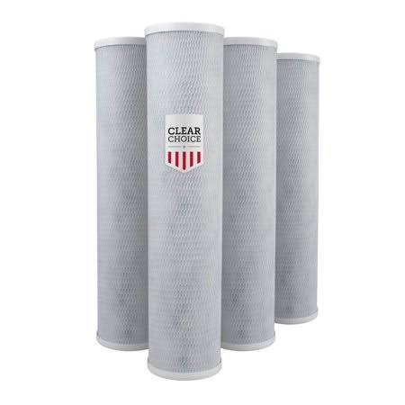 4.5 inch x 20 inch Carbon Block Filter 5 Micron, 4-Pack T6433