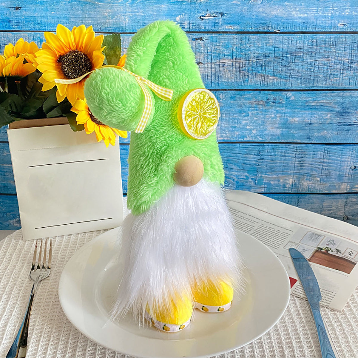 High Hat Plush Dwarf Doll G971