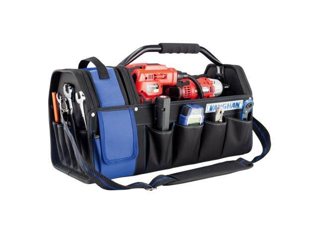 20 inch 16 Pocket Tool Tote with Steel Handle T422