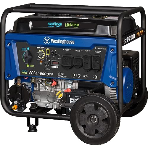 12500 Watt Dual Fuel Portable Generator W9935