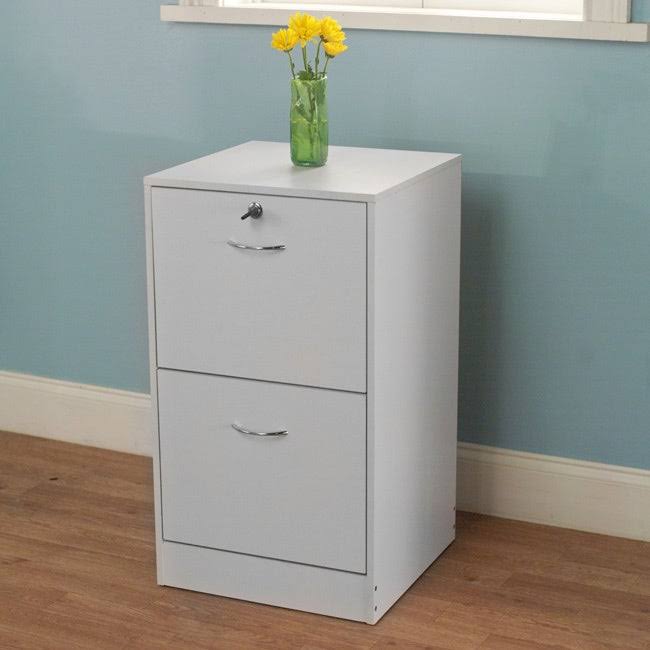 2 Drawer Espresso Filing Cabinet P25706