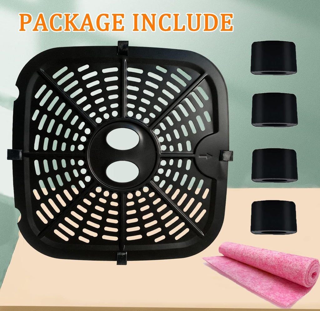 9.6IN Double-layer Coating Air Fryer Crisper Tray X9998