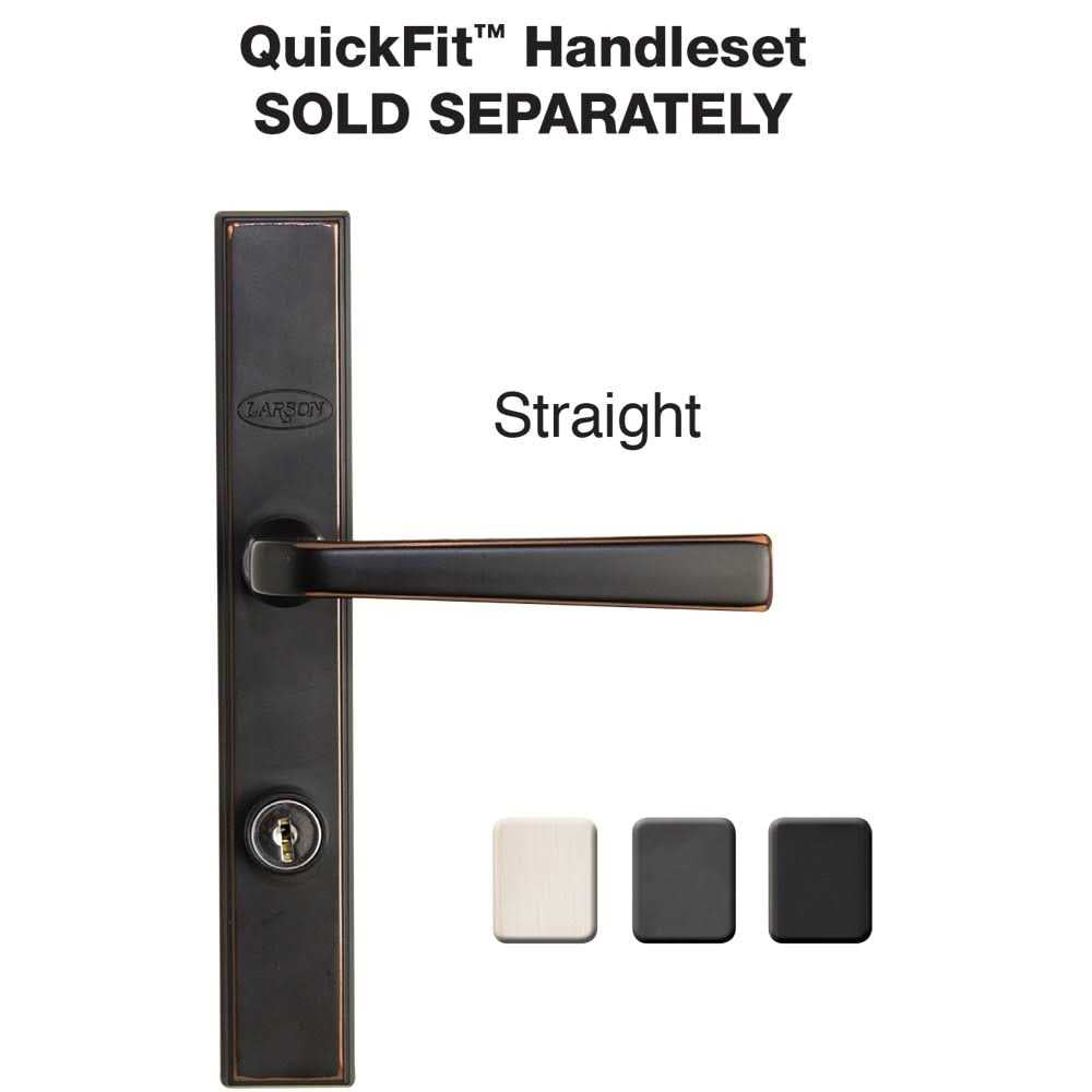 Bronze QuickFit Storm Handleset for Storm Doors P432954