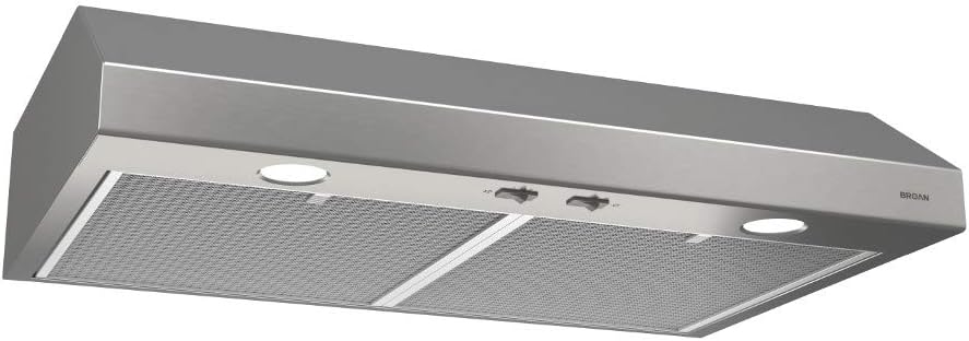42-inch Stainless Steel Under Cabinet Range Hood with Light F34160
