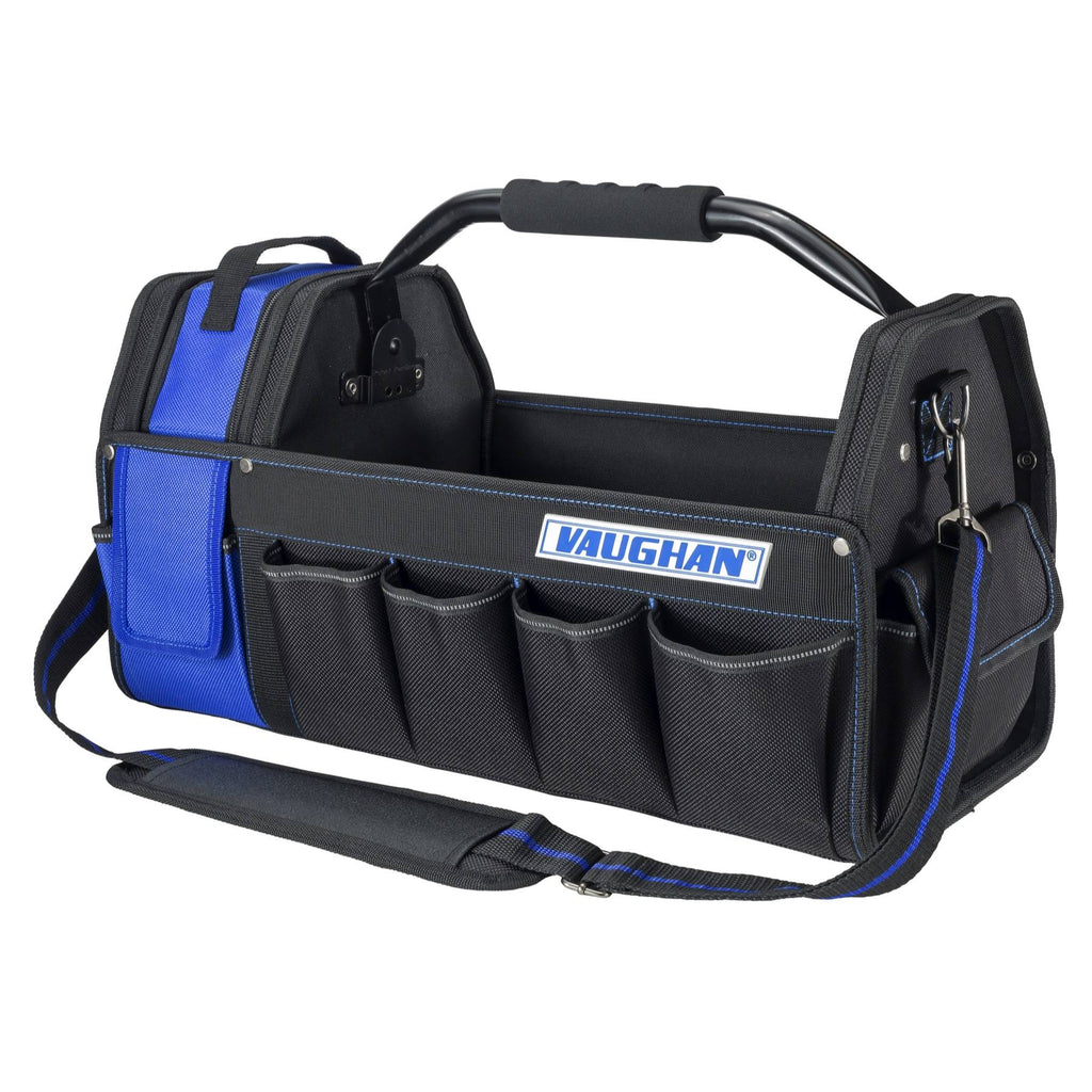 20 inch 16 Pocket Tool Tote with Steel Handle T422