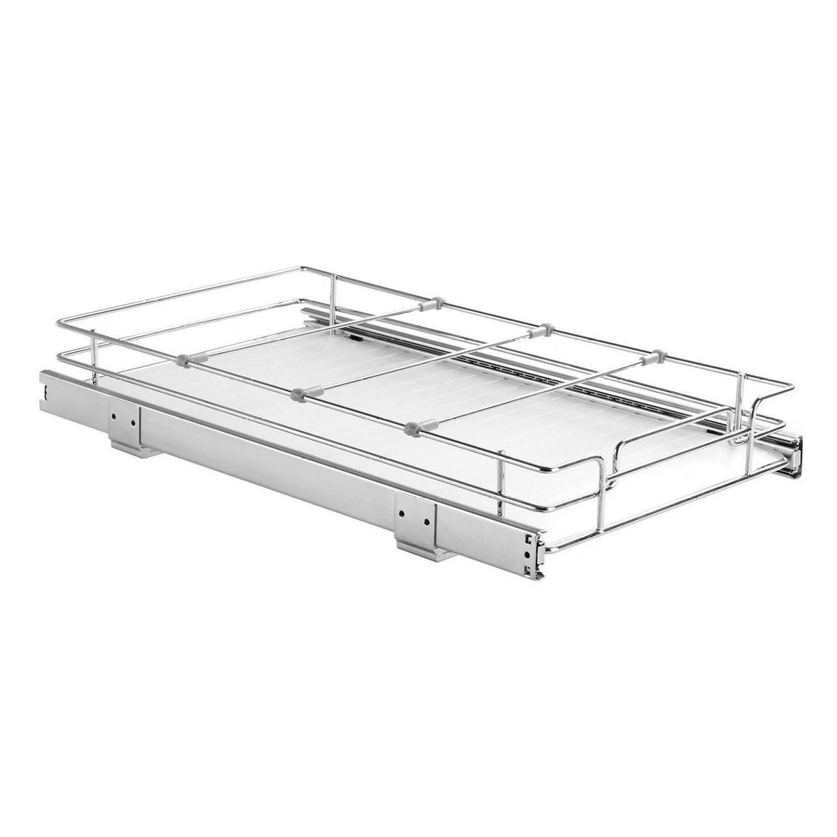 Chrome Heavy Duty Slide Out Cabinet Organizer 11x21 S305054