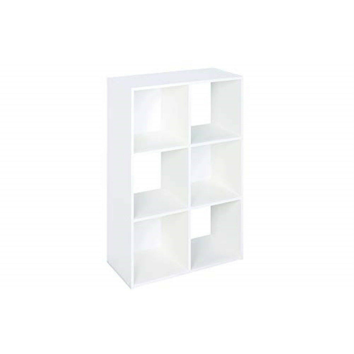6-Cube White Organizer T441