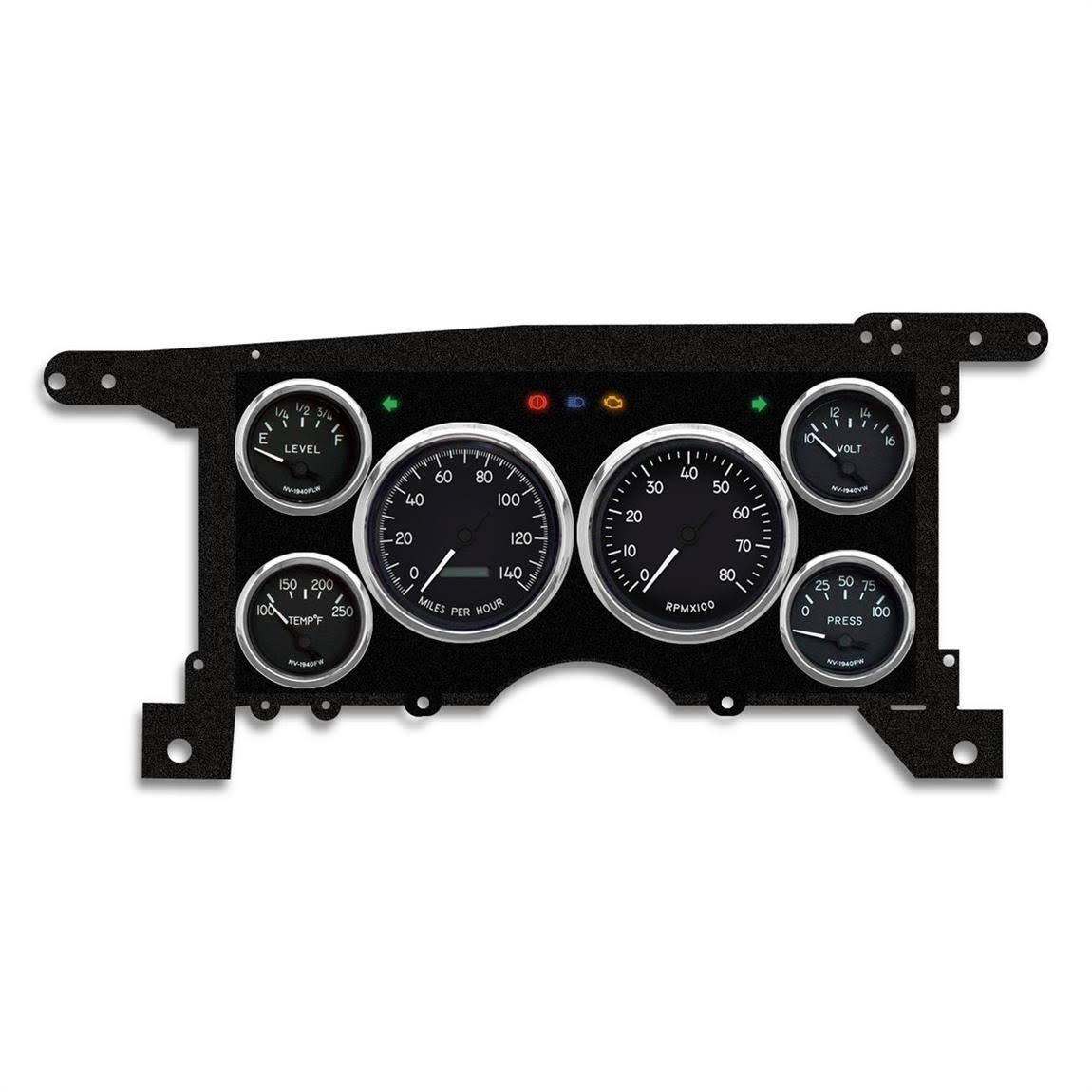 6 Gauge Performance Black F8847