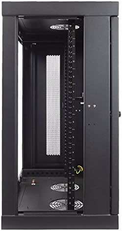 12U Wall Mount Rack 13 Inch Deep Black N99869