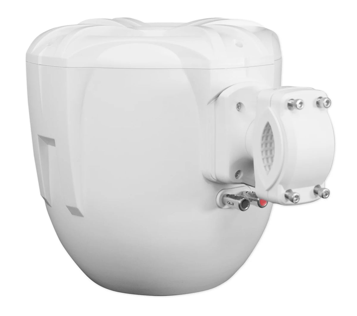 White 8" Marine Wakeboard Swivel Tower Speakers with Receiver Y2602