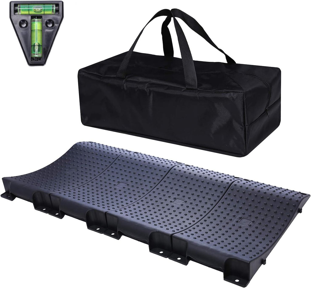 4 Pack Yellow Tire Saver Ramps with Carrying Bag J790