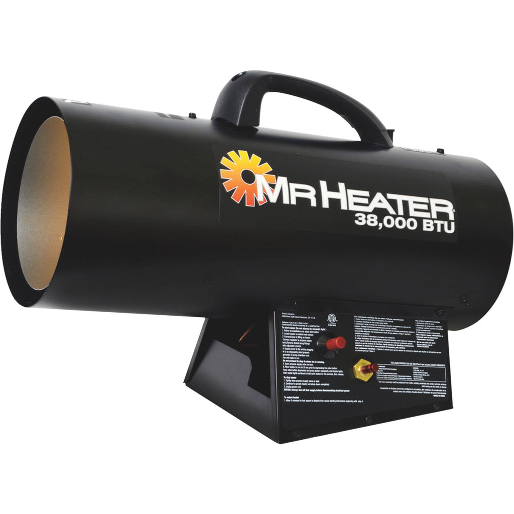 Forced Air Propane Heater - 38000 BTU S905