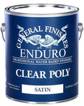 5 Gallon Interior Clear Water Base Poly Flat E649075