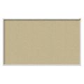 72x22W x 48x22H Vinyl Bulletin Board with Aluminum Frame S768