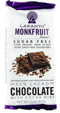 Monkfruit Sweetened Dark Chocolate Bar With Cacao Nibs Case Of 8 3 Oz. Y524056