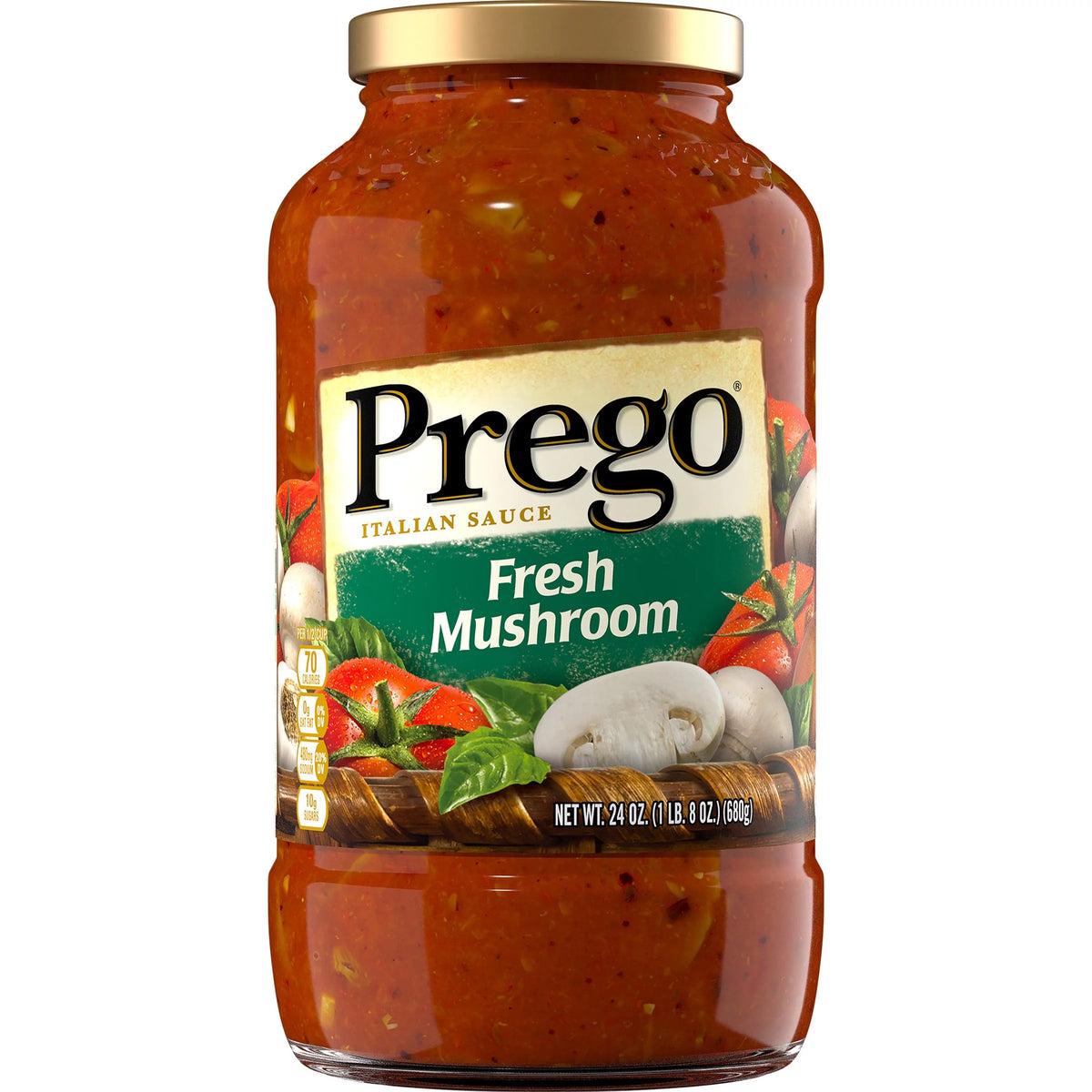 24oz Pack of 8 Italian Tomato Sauce with Fresh Mushroom V280