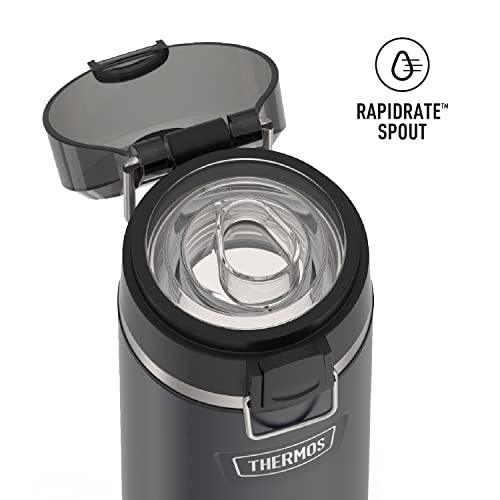 24 Ounce Vacuum Insulated Stainless Steel Water Bottle with Lid B9398