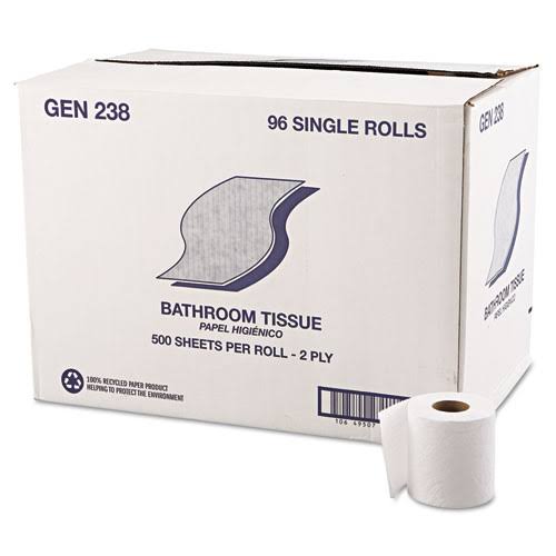 2-Ply White Bath Tissue 96 Rolls E4269
