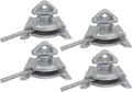 (4 Pack) Sea Rail Shipping Container Manual Base Lock Dovetail S3524