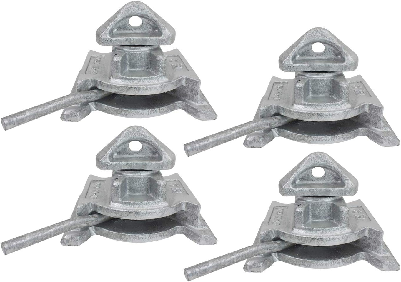 (4 Pack) Sea Rail Shipping Container Manual Base Lock Dovetail S3524
