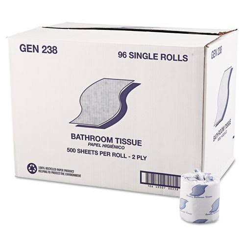 2-Ply White Bath Tissue 96 Rolls E4269