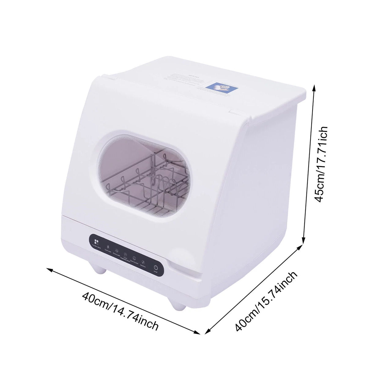Portable Countertop Compact Dishwasher 5 Programs S9568