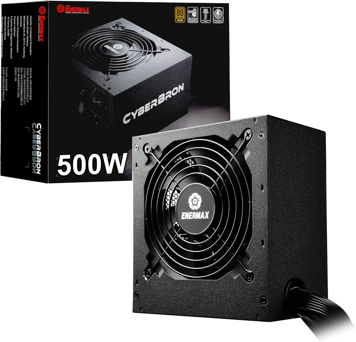 850W 80 Plus Bronze Semi-Modular ATX Power Supply U450