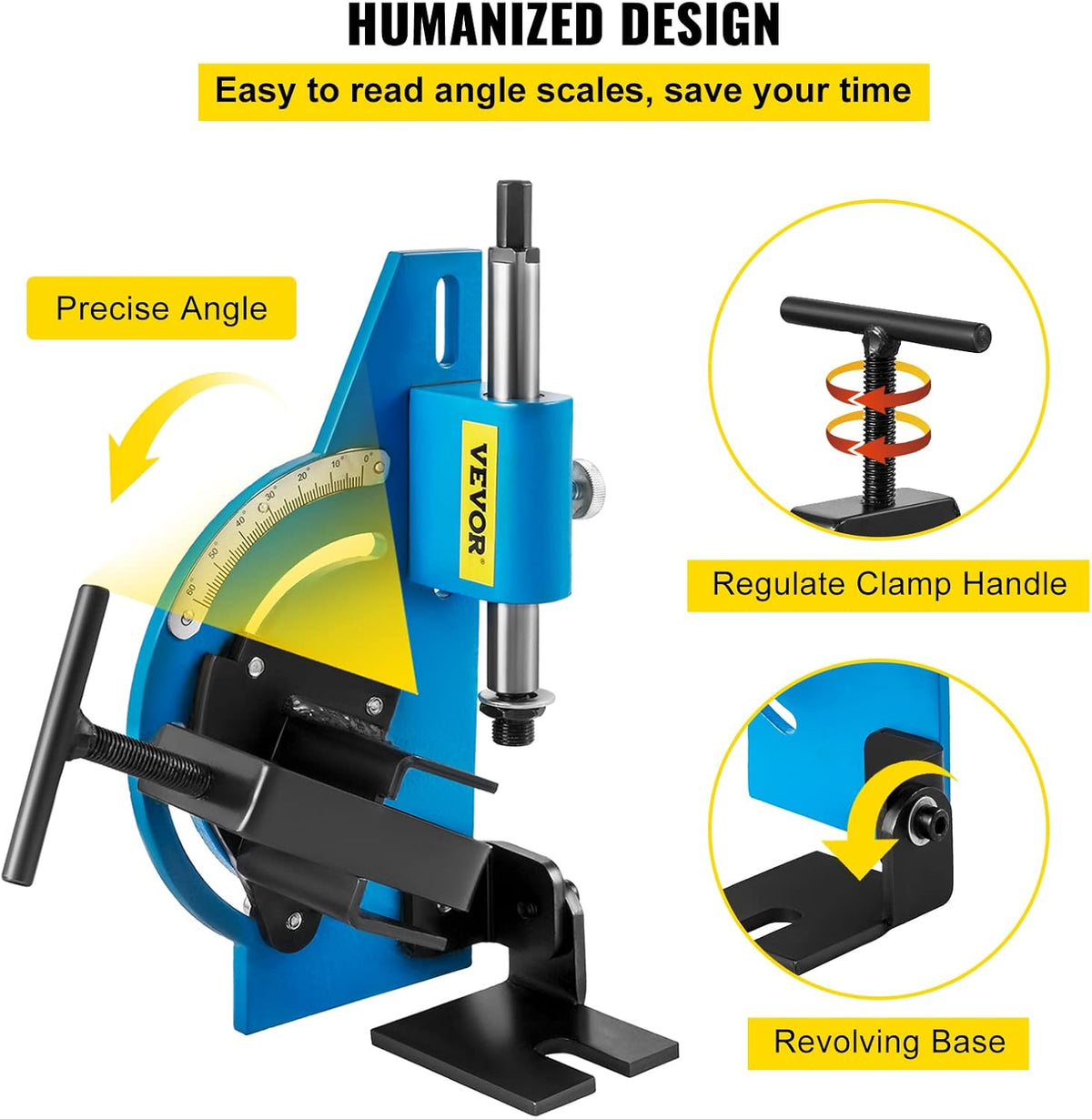 60 Degree Pipe Notcher for 2" Round Tubing V7341