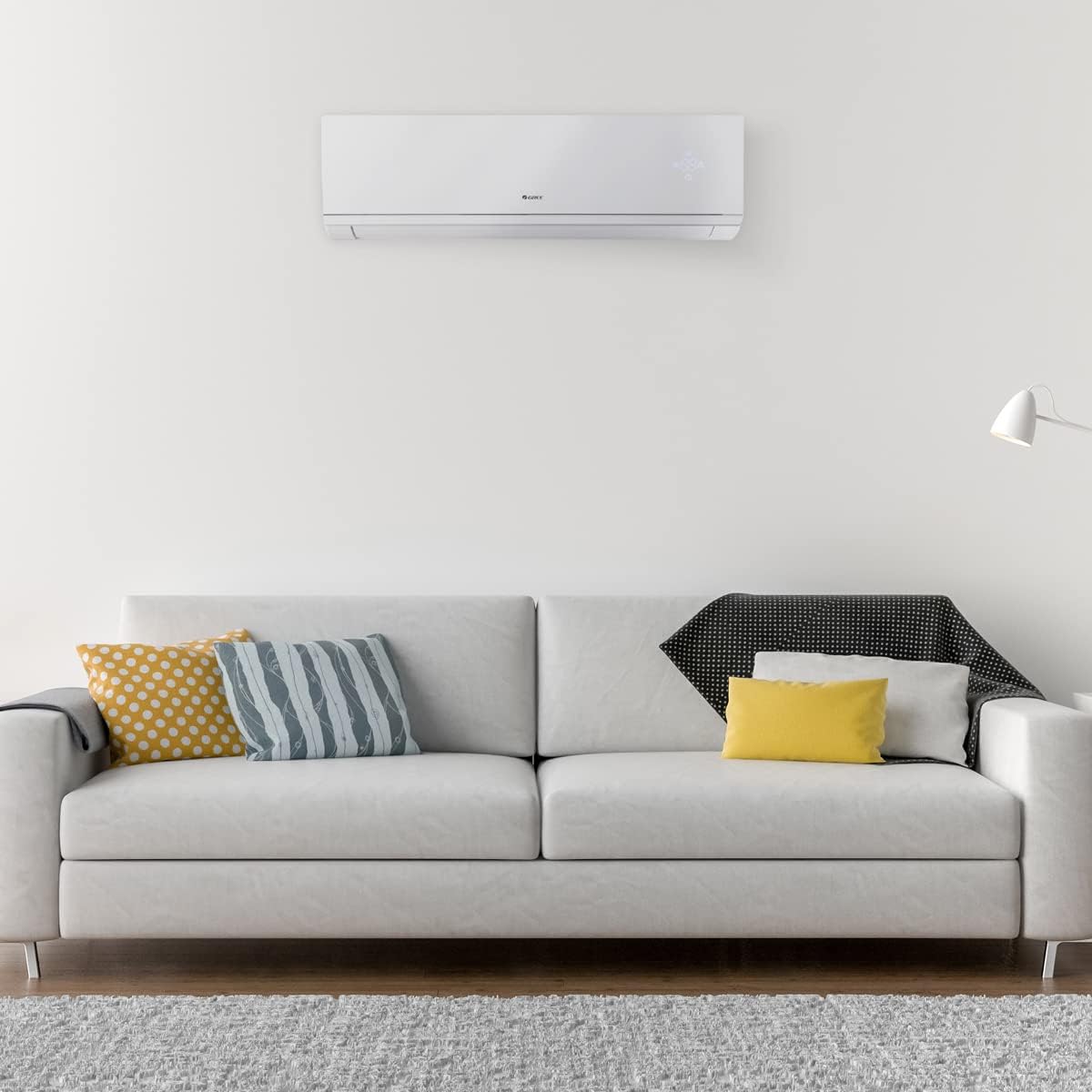 36,000 BTU Tri-Zone Wall Mount Mini Split Air Conditioner Heat Pump 208-230V U8990