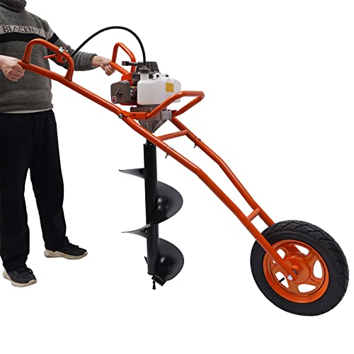 3HP Gas Powered Earth Auger with 11" Bit H601