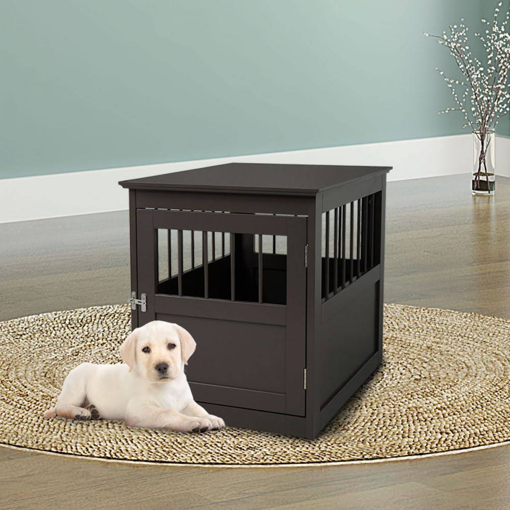 Brown Wooden Dog Crate O7187