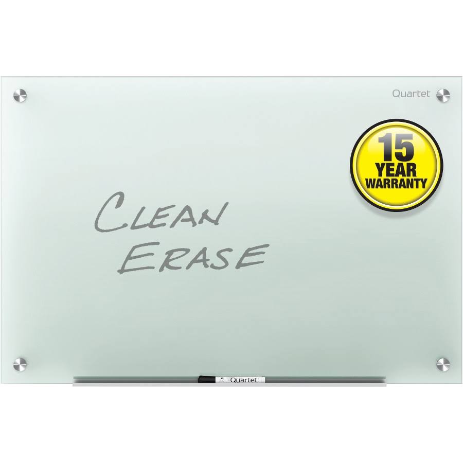 72 x 48 in Frosted Glass Dry-Erase Board C58432