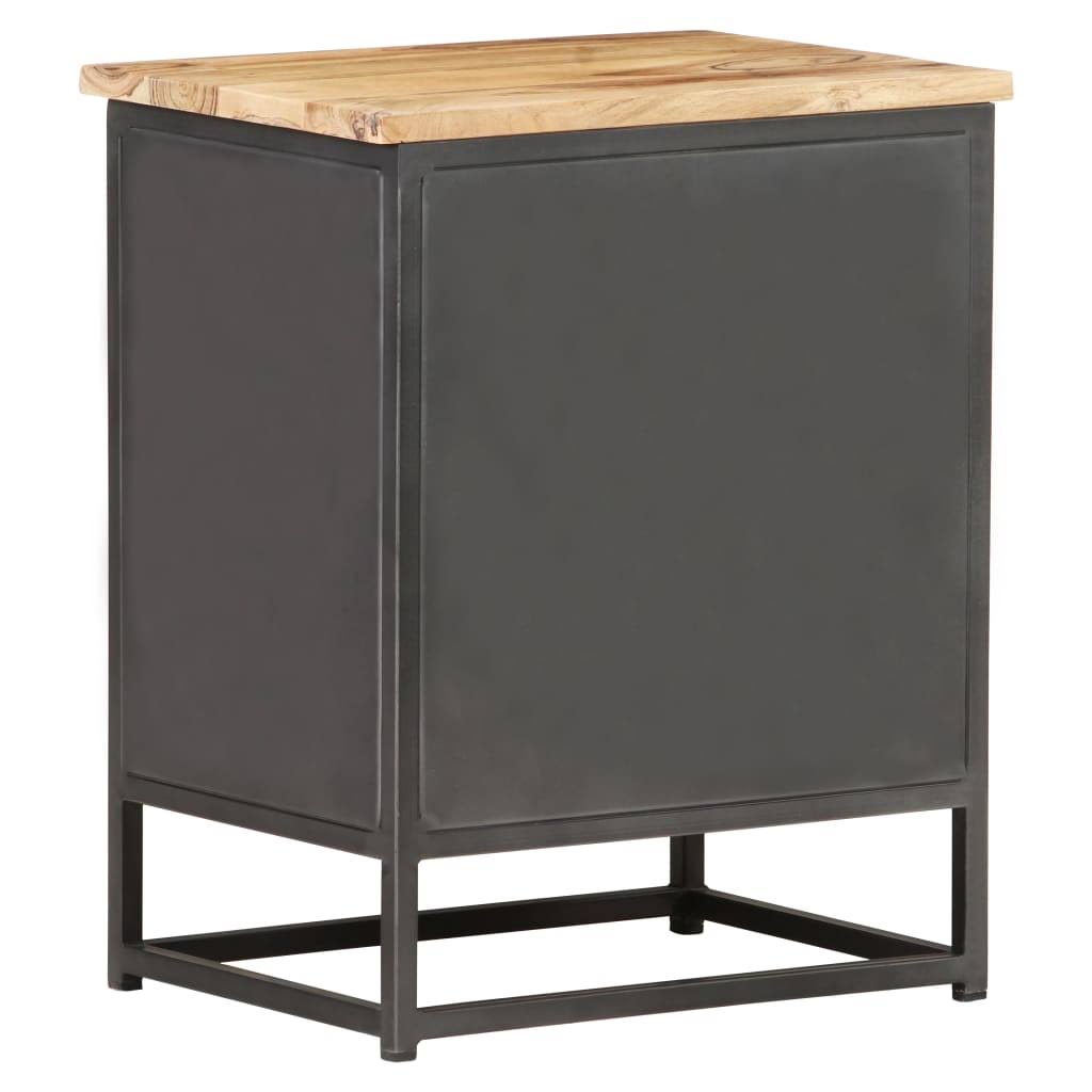 Solid Acacia Wood Bedside Cabinet G5216