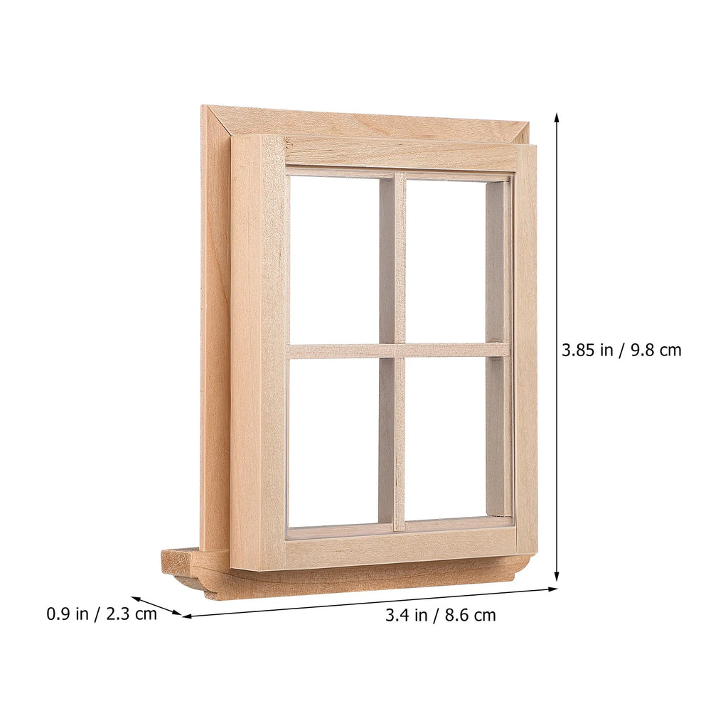 1 12 Scale Arched Wood Dollhouse Door V53313