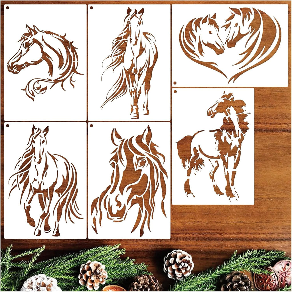 Reusable Horse Stencils for Painting K95460