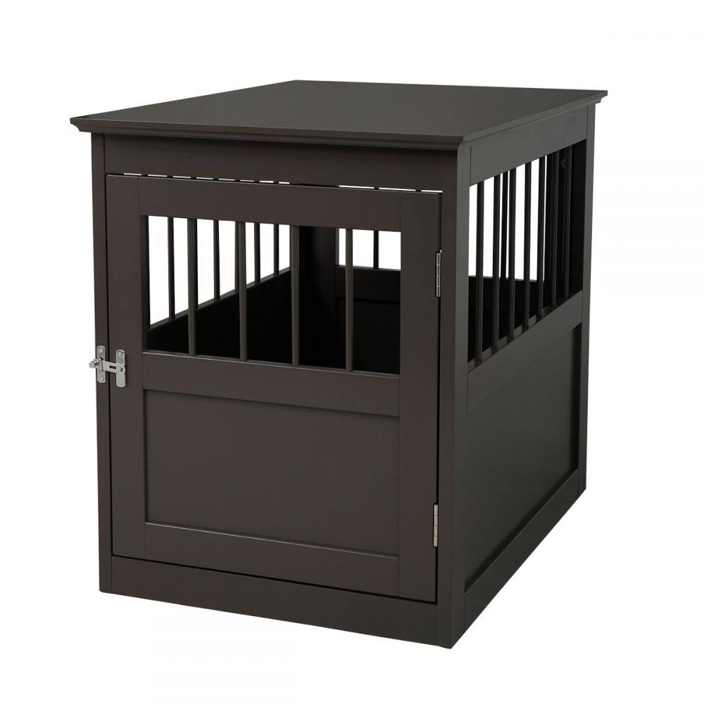 Brown Wooden Dog Crate O7187