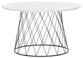 White Lacquer Coffee Table Z521