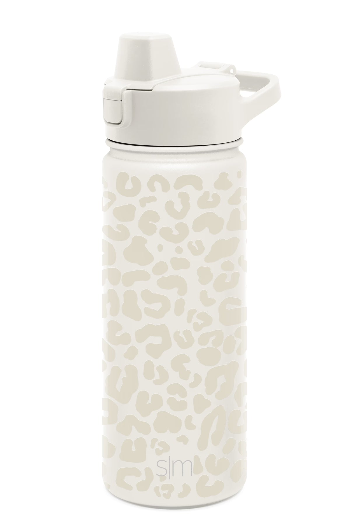 18 fl oz Insulated Stainless Steel Water Bottle with Silicone Straw Lid V173