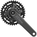 Shimano CUES FC-U6000-2B Crankset - 175mm, 9/10/11-Speed, 36/22t, 110 BCD, Hollowtech II, CL 3mm Outboard, Black A624