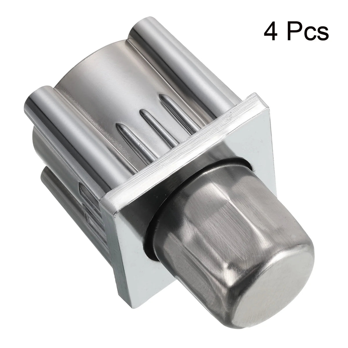 4.1" Stainless Steel Table Legs for 2" Square Tubing, Set of 4 W245195